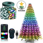 Programmable Christmas Tree LED Lights