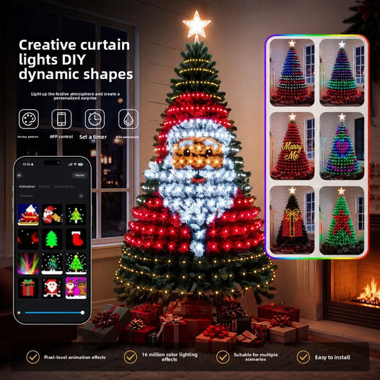 Programmable Christmas Tree LED Lights